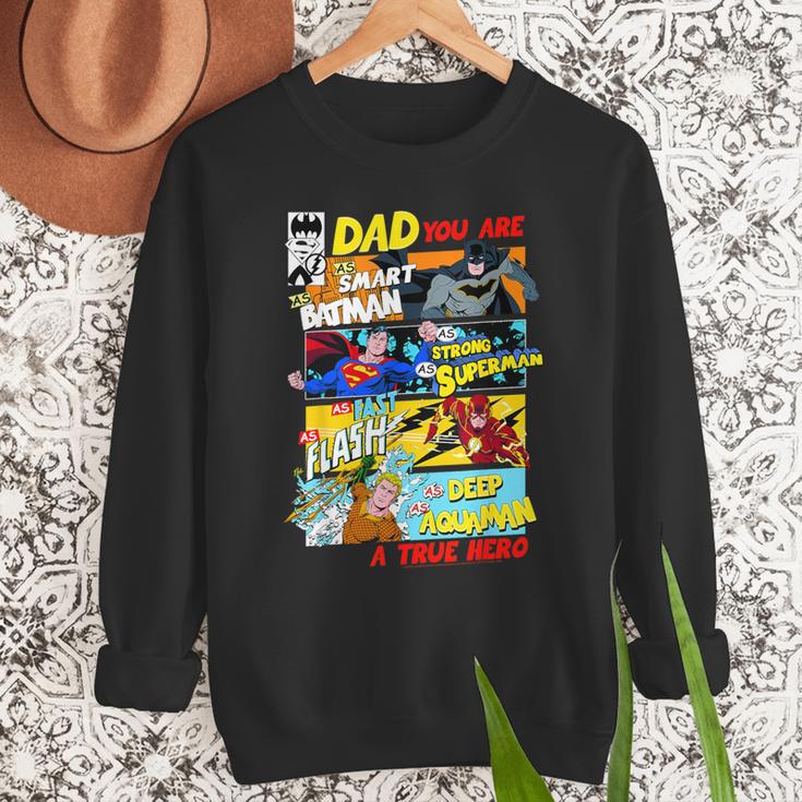 DC Comics Father's Day Justice League Dad Attributes Men Sweatshirt