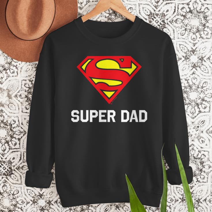 DC Comics Superman Father's Day Super Dad Logo Men Sweatshirt