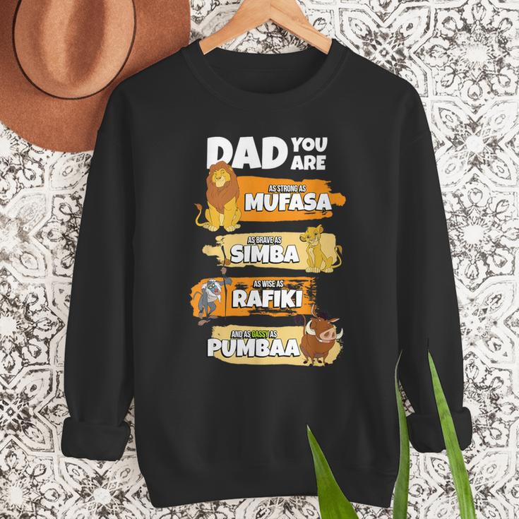 Disney The Lion King Dad You Are Word Stack Men Sweatshirt Disney The Lion King Dad You Are Word Stack Men Sweatshirt