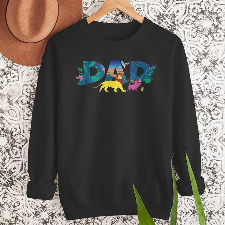 Disney The Lion King Simba & Pals Dad Father's Day Birthday Men Sweatshirt