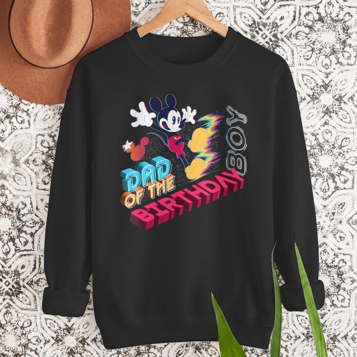 Disney Mickey Mouse Family Star Dad Of The Birthday Boy Men Sweatshirt