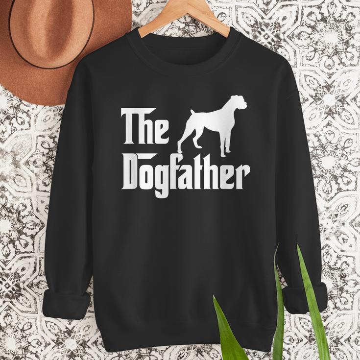 The DogfatherShirt Boxer Dog Lover Shirt For Men Dad Men Sweatshirt The DogfatherShirt Boxer Dog Lover Shirt For Men Dad Men Sweatshirt
