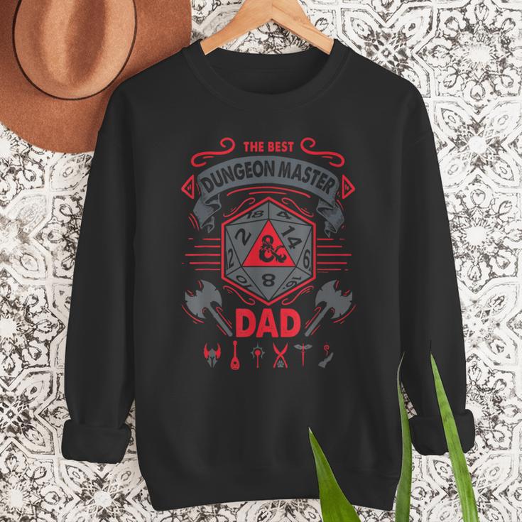 Dungeons & Dragons The Best Dungeon Master Dad Die Logo Men Sweatshirt