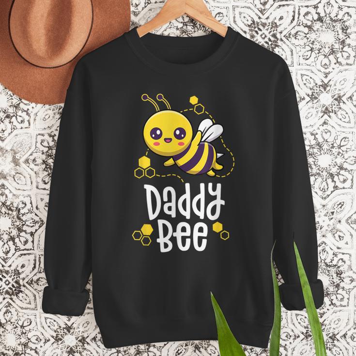 Family Bee Shirts Dad Daddy First Bee Day Outfit Birthday Men Sweatshirt Family Bee Shirts Dad Daddy First Bee Day Outfit Birthday Men Sweatshirt