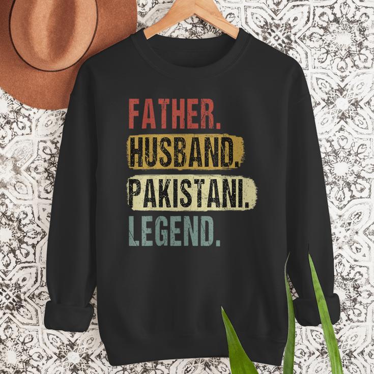Father Husband Pakistani Legend Pakistan Dad Father's Day Men Sweatshirt