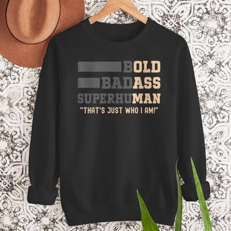 Fathers Day Old Man Retirement Tee Gag For Dad Men Sweatshirt