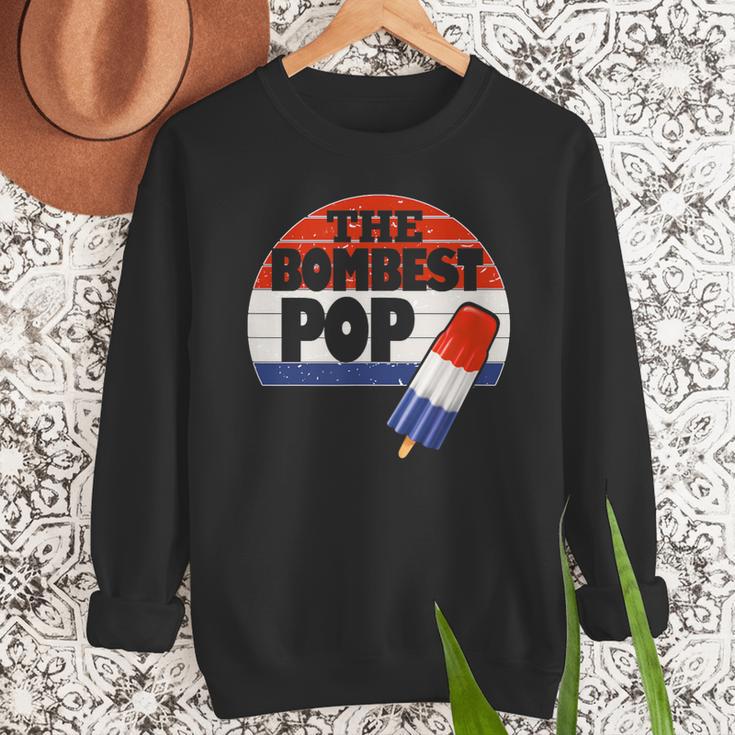 Fathers Day Shirt Cool Dad Bombest Pop Retro 80s Dad Men Sweatshirt Fathers Day Shirt Cool Dad Bombest Pop Retro 80s Dad Men Sweatshirt