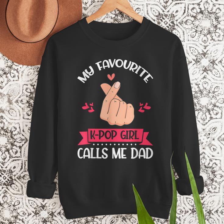 My Favorite K-Pop Girl Calls Me Dad K-Pop Girl Men Sweatshirt