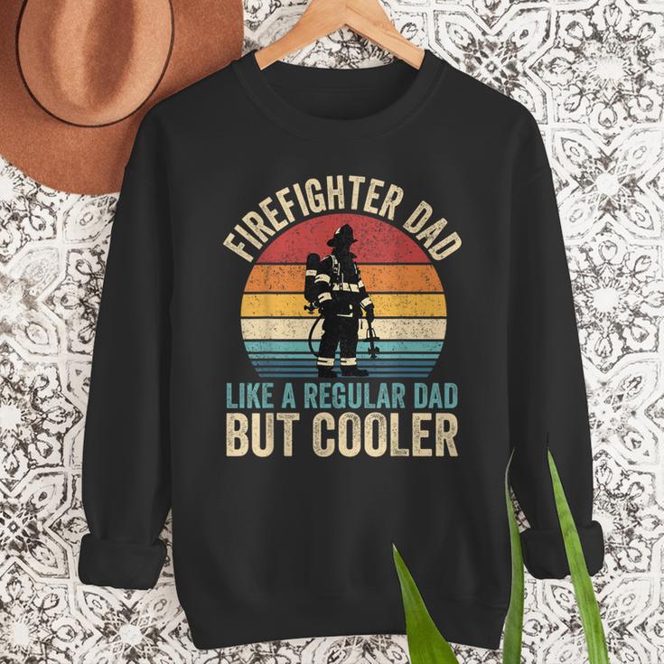 Firefighter Dad Like Regular Dad But Cooler Father's Day Men Sweatshirt Firefighter Dad Like Regular Dad But Cooler Father's Day Men Sweatshirt