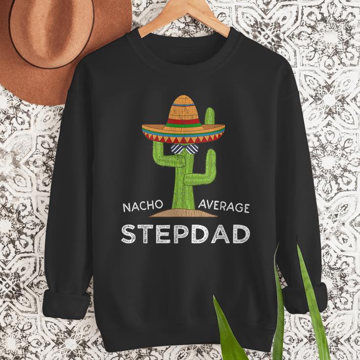 Fun Hilarious Stepfather Humor Stepdad Men Sweatshirt