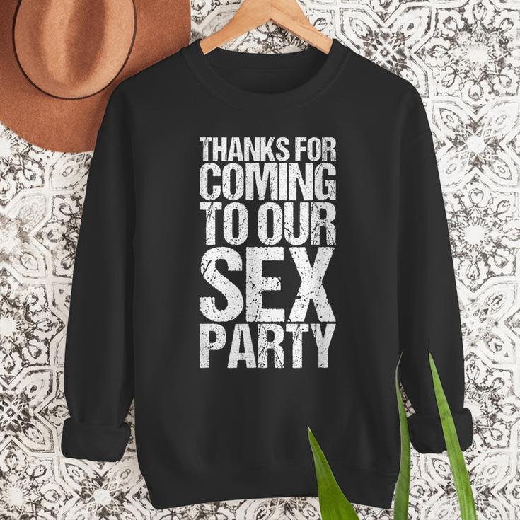 Gender Reveal Mum Dad Party Men Sweatshirt