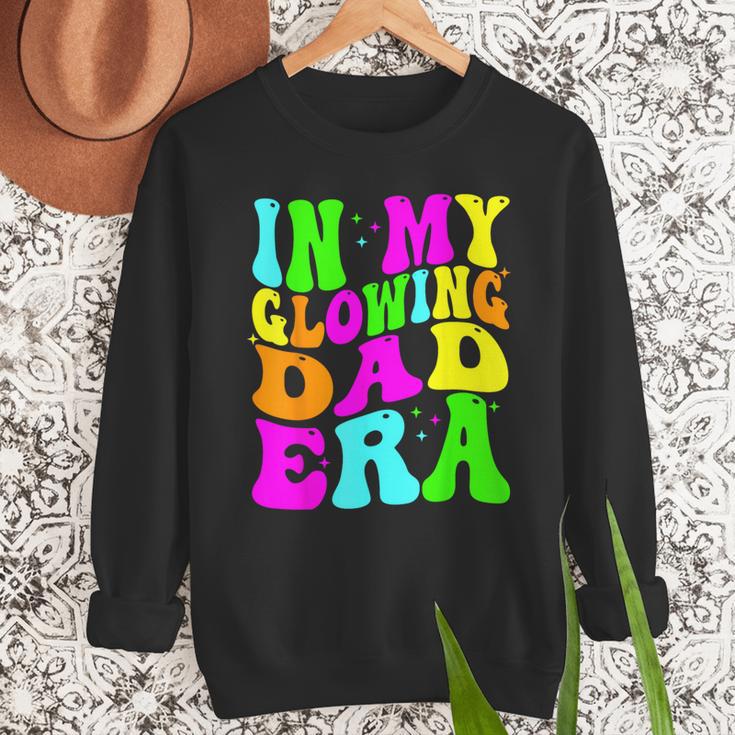 In My Glowing Dad Era Groovy Colorful Bright Men Sweatshirt