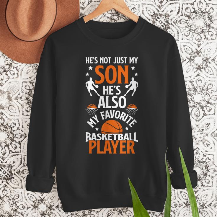 He's Also My Favorite Basketball Player Dad Basketball Dad Men Sweatshirt He's Also My Favorite Basketball Player Dad Basketball Dad Men Sweatshirt