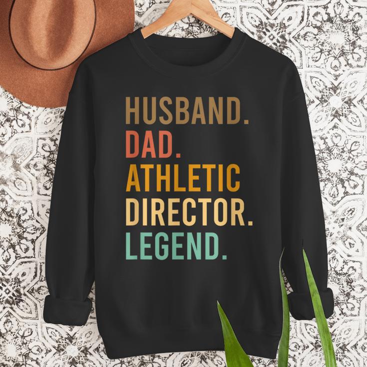 Husband Dad Athletic Director Legend Athletic Directors Men Sweatshirt