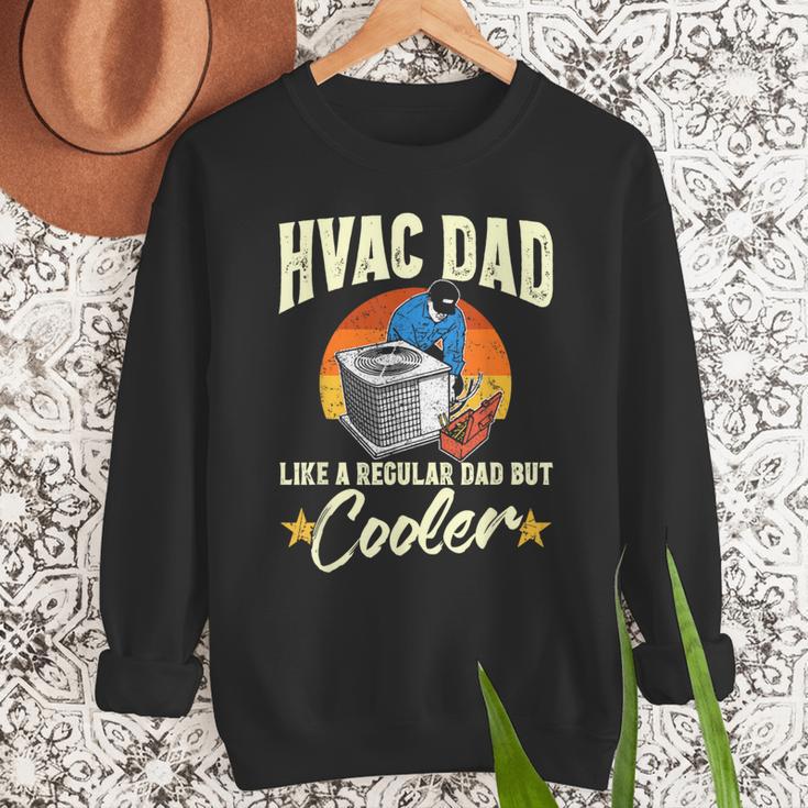 HVAC Dad But Cooler HVAC Technician Father Men Sweatshirt