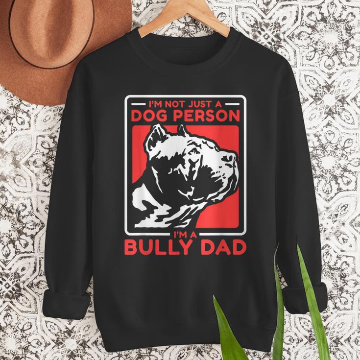 I'm A Bully Dad Dog Owner American Bully Men Sweatshirt I'm A Bully Dad Dog Owner American Bully Men Sweatshirt