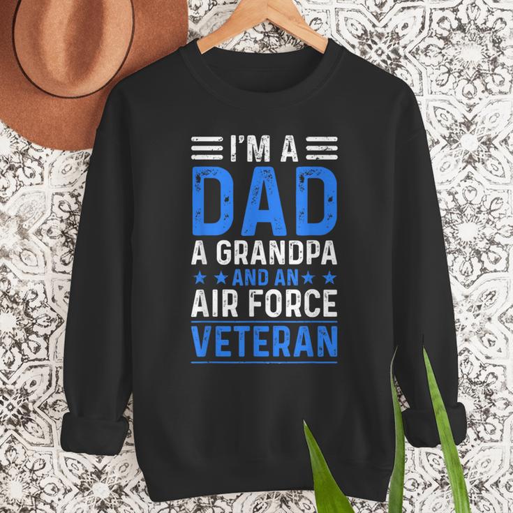 I’m A Dad Grandpa Air Force Veteran Distressed Men Sweatshirt I’m A Dad Grandpa Air Force Veteran Distressed Men Sweatshirt