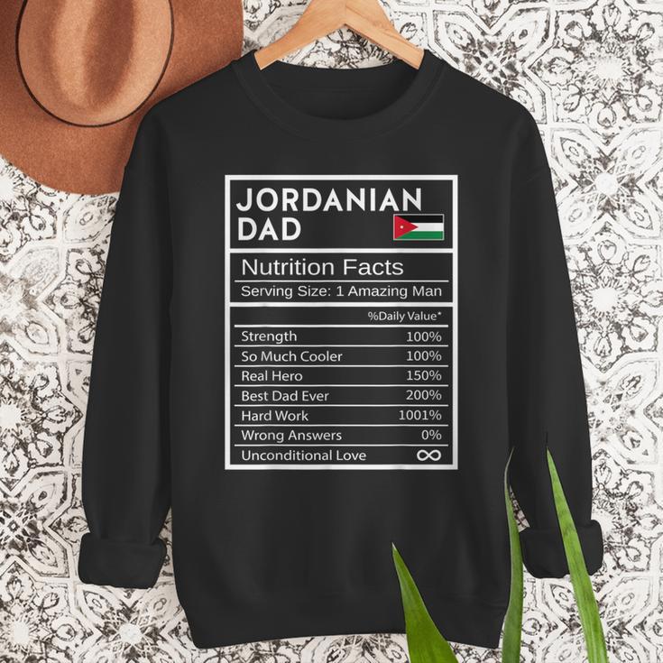 Jordanian Dad Nutrition Facts National Pride For Dad Men Sweatshirt Jordanian Dad Nutrition Facts National Pride For Dad Men Sweatshirt