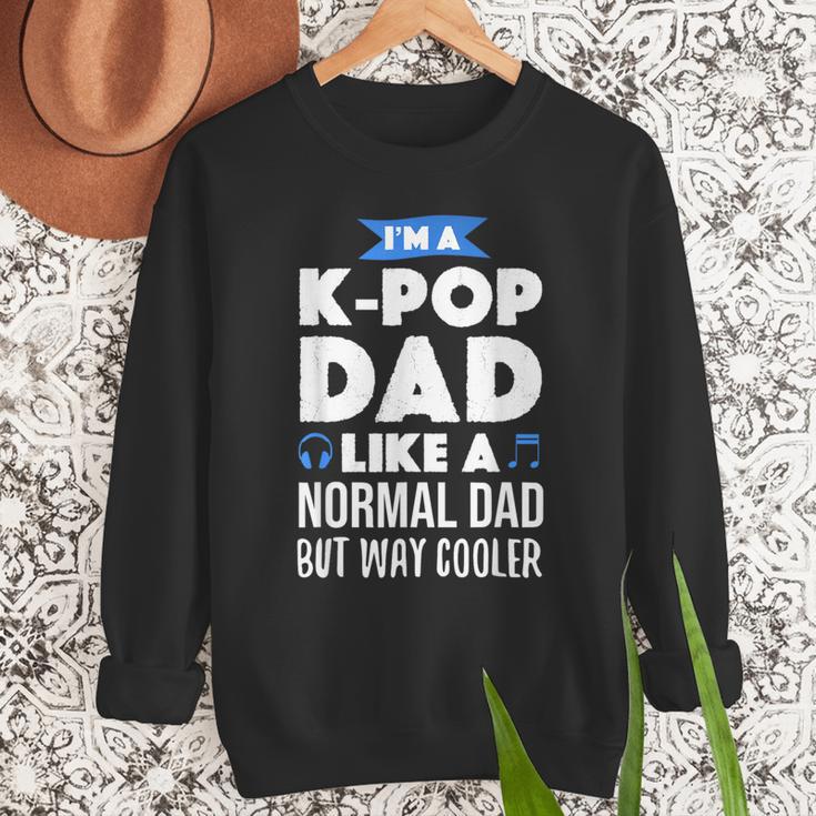 K-Pop Dad Korean Music Lover Men Sweatshirt