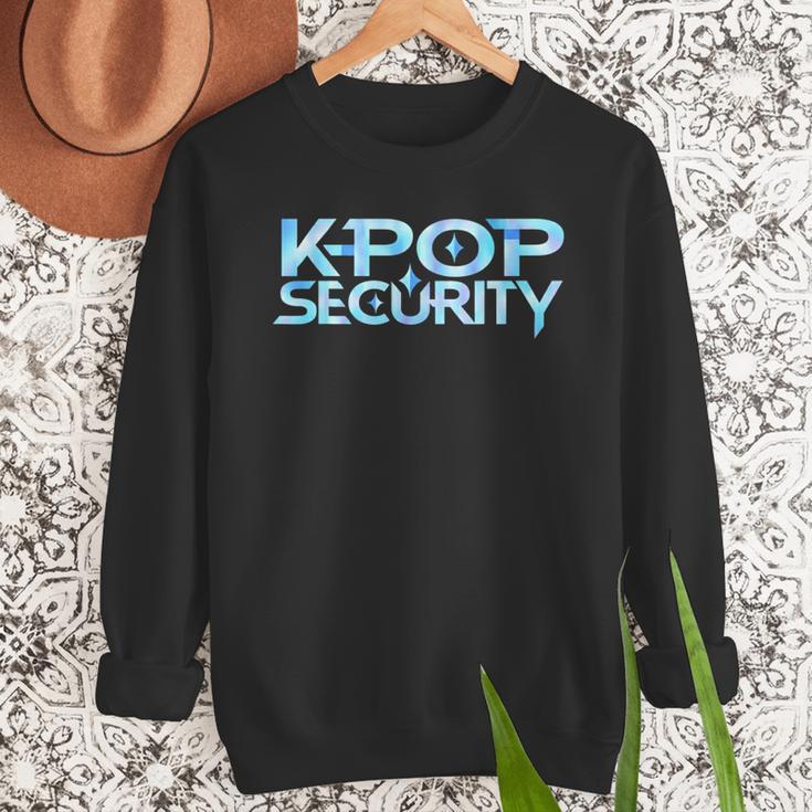 K-Pop Security Mom Dad Kids Birthday Concert Staff Men Sweatshirt