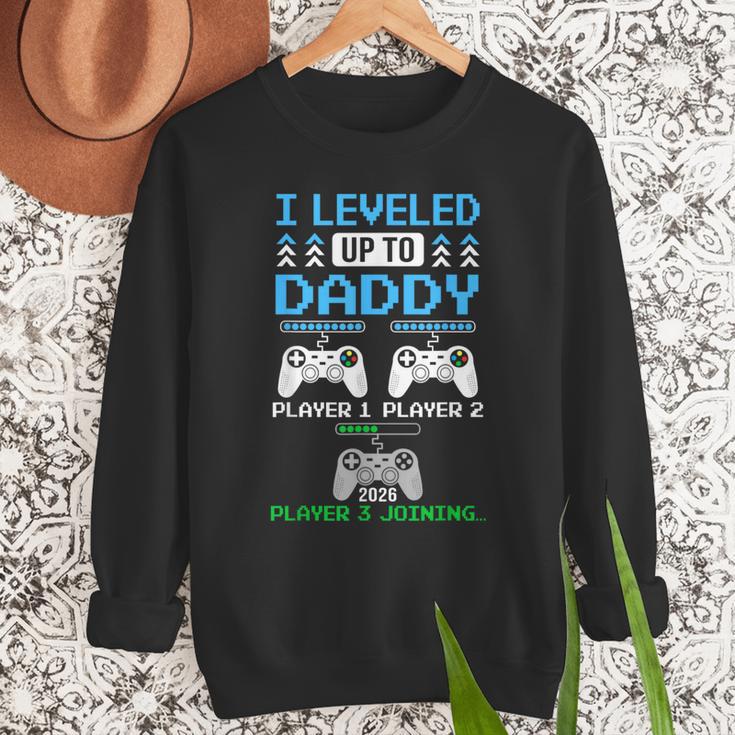 Leveled Up To Daddy Again Gamer Dad Est 2026 Men Sweatshirt Leveled Up To Daddy Again Gamer Dad Est 2026 Men Sweatshirt