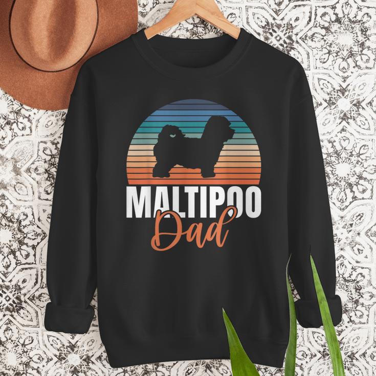 Maltipoo Dad Men Sweatshirt