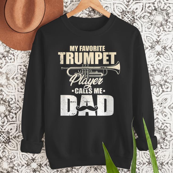 Marching Band Dad My Favorite Trumpet Player Calls Me Dad Men Sweatshirt Marching Band Dad My Favorite Trumpet Player Calls Me Dad Men Sweatshirt