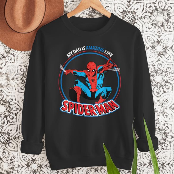 Marvel Dad Is Amazing Like Spider-Man Father's Day Men Sweatshirt