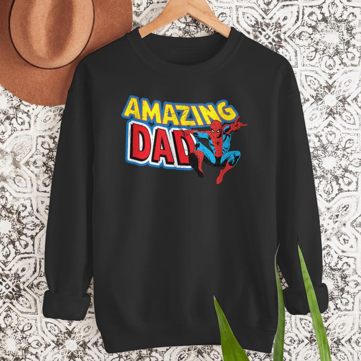 Marvel Spider-Man Amazing Dad Comic Book Father's Day Men Sweatshirt