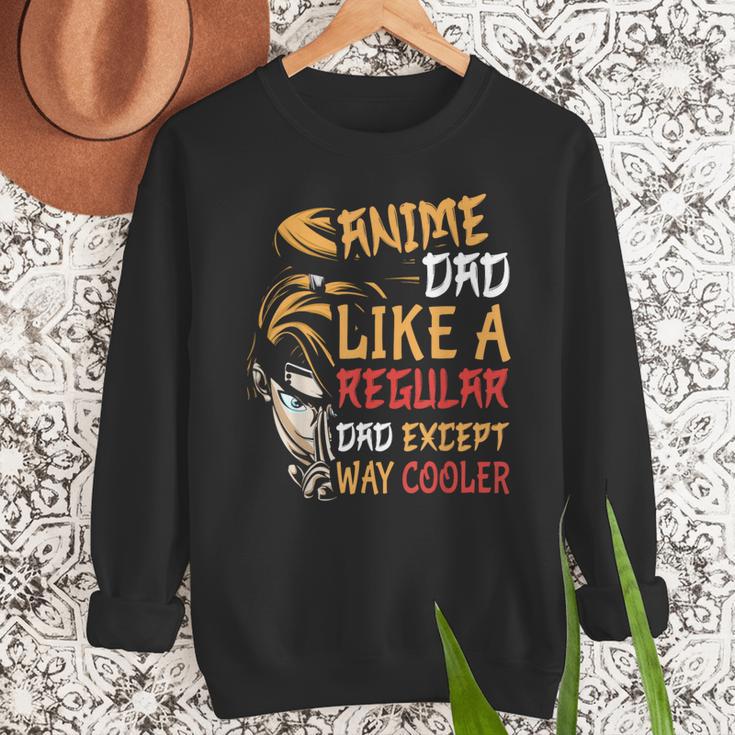 Men Anime Father's Day Anime Dad Except Way Cooler Men Sweatshirt