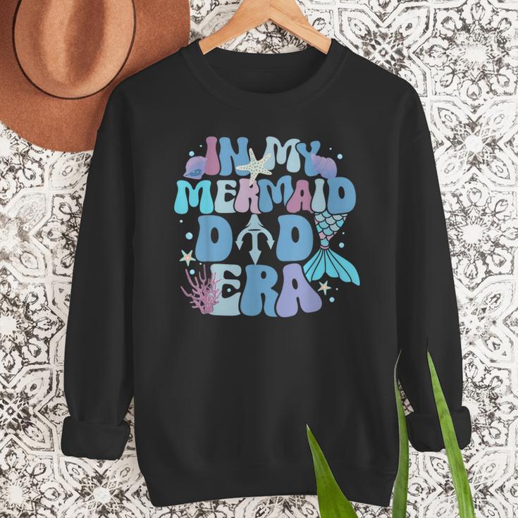 In My Mermaid Dad Era Family Matching Birthday Party Daddy Men Sweatshirt