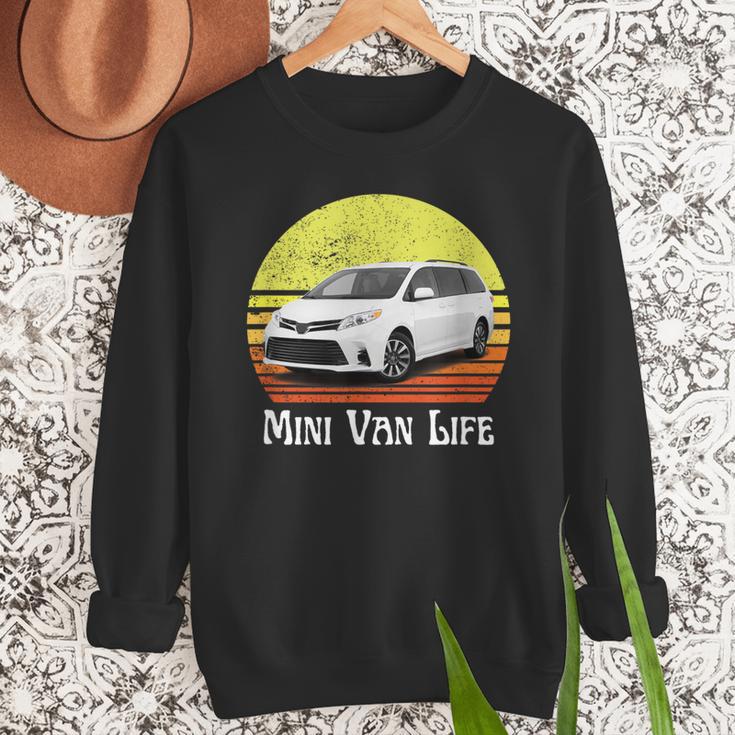 Mini Van Life Soccer Mom Dad Parent For Parents Men Sweatshirt