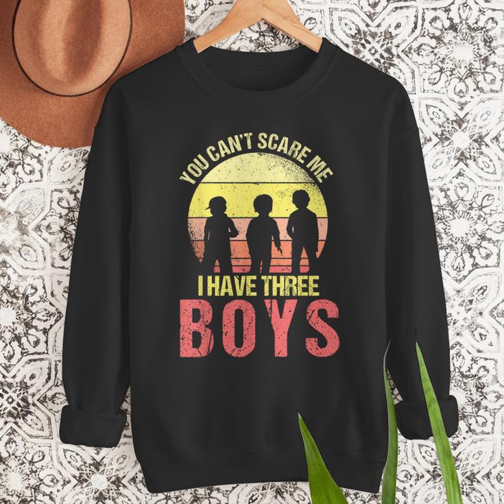 Mom Of 3 Boys Dad I Have Three Boys Dad Of 3 Boys Mom Of 3 Men Sweatshirt Mom Of 3 Boys Dad I Have Three Boys Dad Of 3 Boys Mom Of 3 Men Sweatshirt