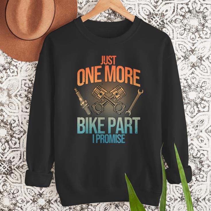 Motorcycle Mechanic Art For Men Dad Motorcycle Lovers Biker Men Sweatshirt