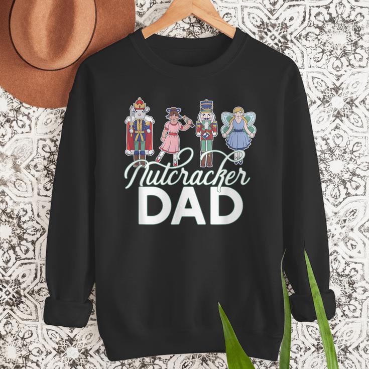 NUTCRACKER DAD Fun Christmas Ballet Parent Meme Men Sweatshirt NUTCRACKER DAD Fun Christmas Ballet Parent Meme Men Sweatshirt