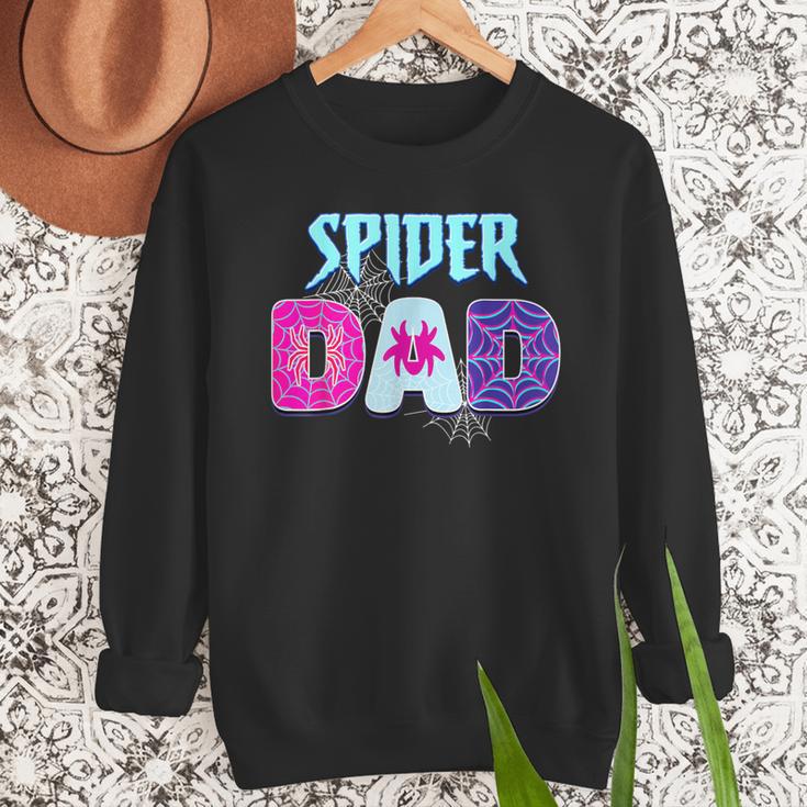 Parents Mom Spider Dad Matching Family Birthday Men Sweatshirt