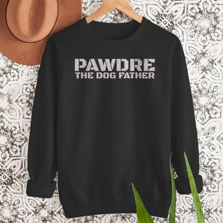 PAWDRE The Dog Father Dog Dad Christmas And Fathers Day Men Sweatshirt