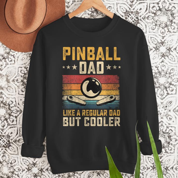 Pinball Dad Like Regular Dad But Cooler Father's Day Men Sweatshirt