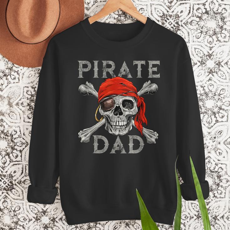 Pirate Dad Shirt Jolly Roger Crossbones Skull Halloween Men Sweatshirt Pirate Dad Shirt Jolly Roger Crossbones Skull Halloween Men Sweatshirt