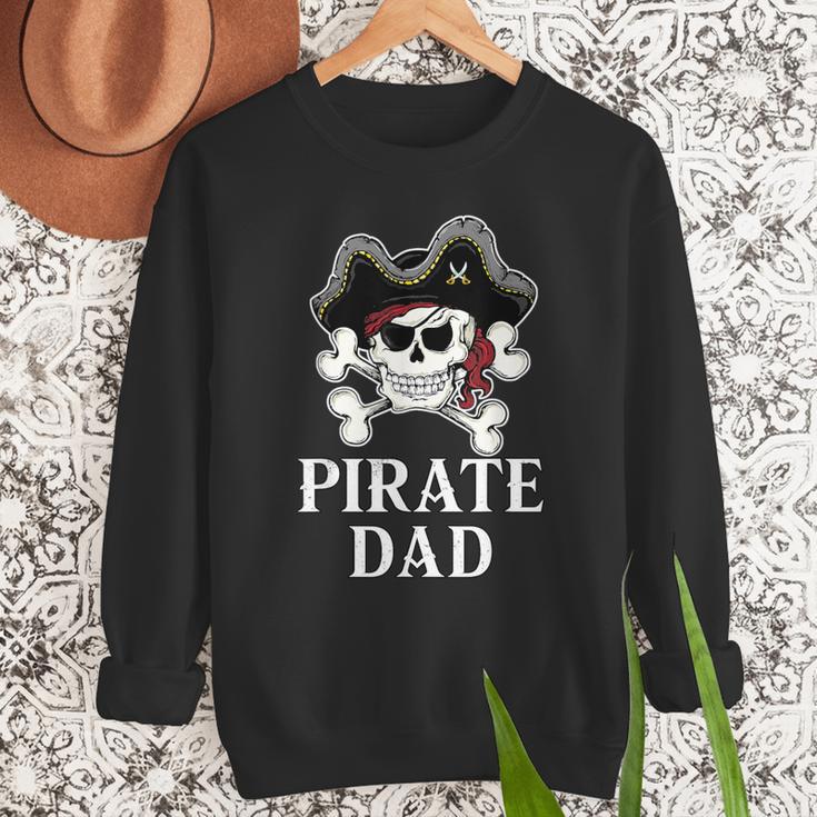 Pirate Father Pirate Dad Halloween Men Sweatshirt