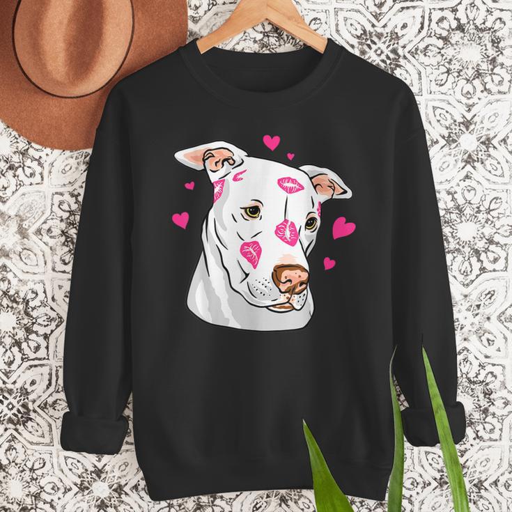 Pitbull Love Pitbull Moms Dads Men Sweatshirt