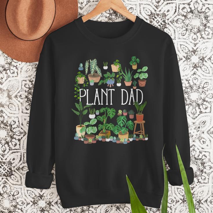 Potted Plant Dad Men Sweatshirt