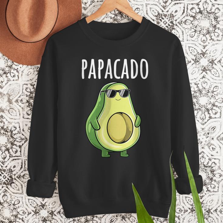 Pregnancy Announcement Shirts Men Dad Papacado Men Sweatshirt