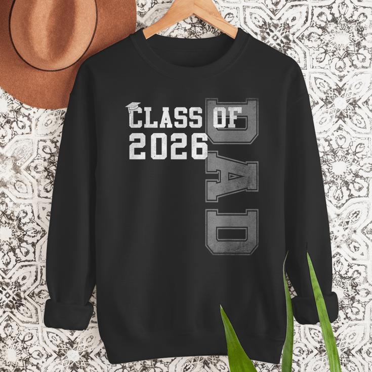 Proud Dad Of A 2026 Graduate Grad Senior Father Graduation Men Sweatshirt