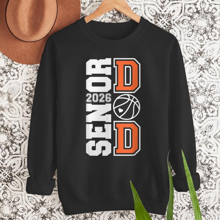 Proud Dad Of A 2026 Senior Graduate Basketball Senior 26 Men Sweatshirt