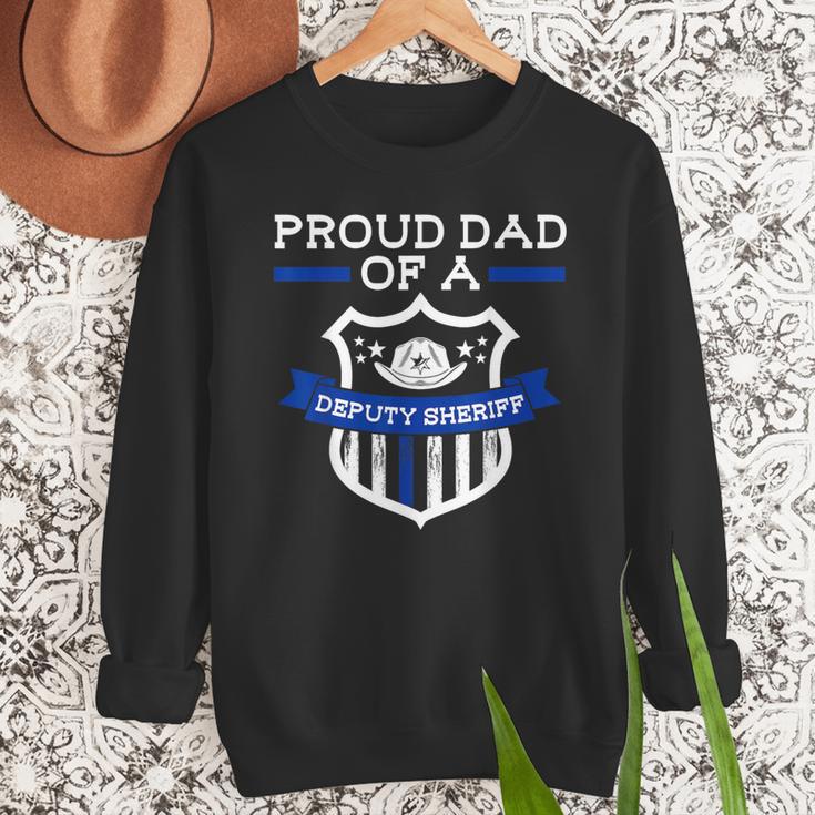 Proud Dad Of a Deputy Sheriff Deputy Sheriff Men Sweatshirt Proud Dad Of a Deputy Sheriff Deputy Sheriff Men Sweatshirt