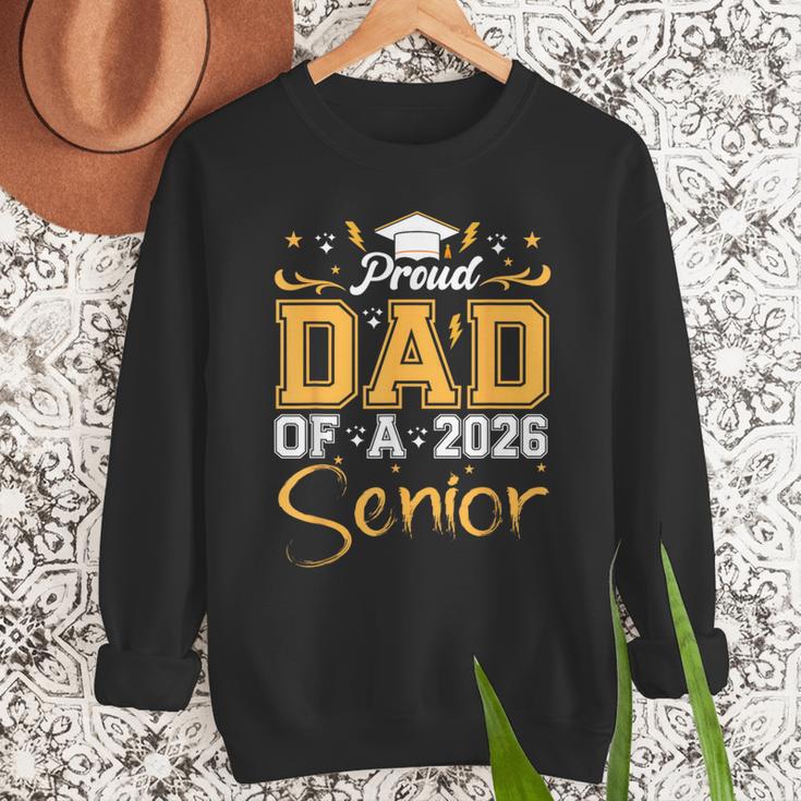 Proud Dad Of A Senior 2026 Class Of 2026 Graduate Men Sweatshirt