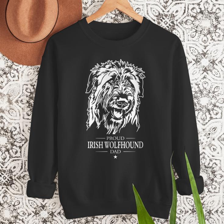 Proud Irish Wolfhound Dad Dog Dad Irish Wolfhound Dog Men Sweatshirt Proud Irish Wolfhound Dad Dog Dad Irish Wolfhound Dog Men Sweatshirt