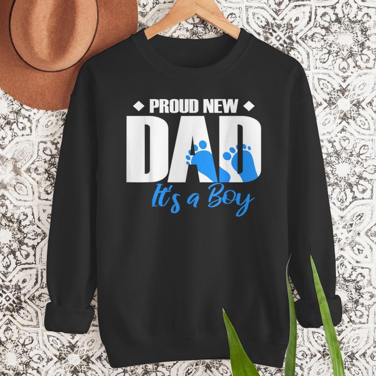Proud New Dad It's A Boy Men Sweatshirt