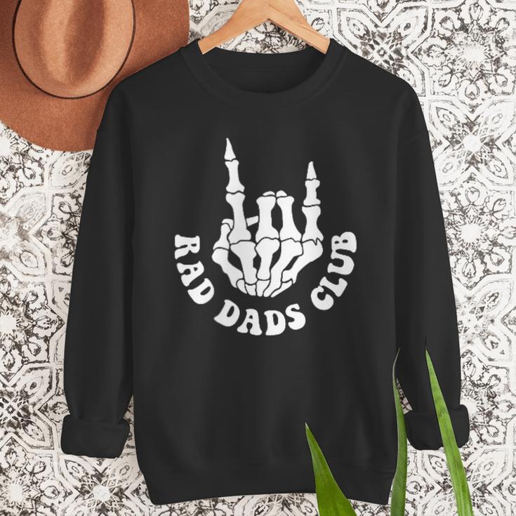 Rad Dads Club Fathers Day Cool Dads Club Men Sweatshirt